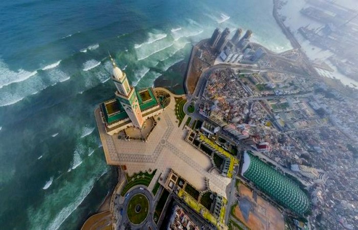Casablanca vue aerienne